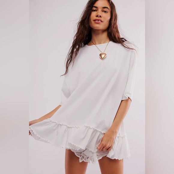 FP WE THE FREE Why Yes Tee, Size M - Picture 2 of 6